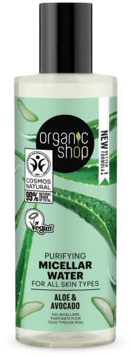 Organic Shop Avocado & Aloe Acqua Micellare Purificante 150 ml