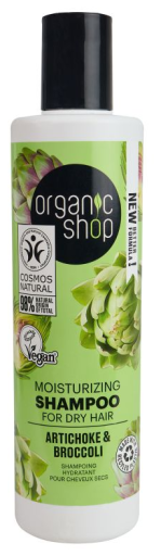 Organic Shop Shampoo Idratante Carciofi & Broccoli 280 ml