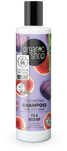 Organic Shop Shampoo volumizzante igro e rosa canina