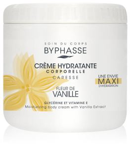 Byphasse Crema Idratante Corpo con Estratto di Vaniglia 500 ml