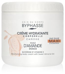 Byphasse Crema Corpo Idratante con Olio di Mandorle Dolci 500 ml