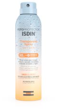 Spray solare trasparente pelle bagnata SPF 50 250 ml