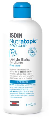 Isdin Nutratopic Pro-Amp Gel Doccia Emolliente per Pelle Atopica