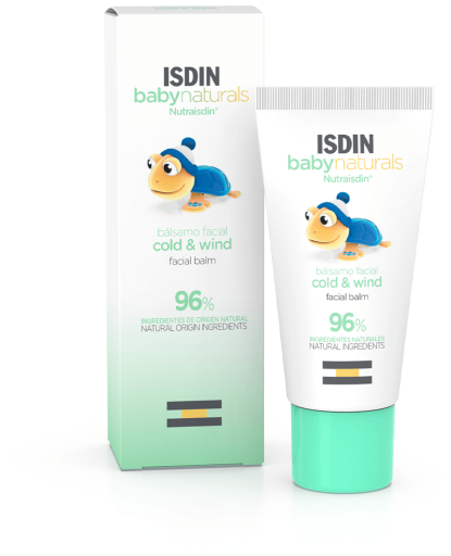 Isdin Baby Naturals Balsamo viso freddo e vento 30 ml