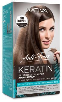 Kativa Kit Anti Crespo Xpert Repair Stiratura Senza Ferro 3 Pezzi