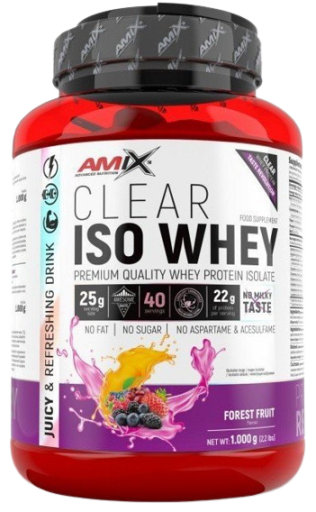 Amix Isolato di Proteine del Siero di Latte Iso Chiaro 1 Kg