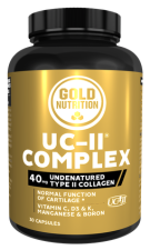 Complesso di collagene Uc-ii Goldnutrition 30 capsule vegetali Complesso di collagene Uc-ii Goldnutrition 30 capsule vegetali