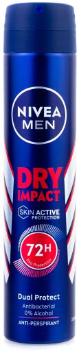 Nivea Deodorante Spray Dry Impact Uomo 200 ml