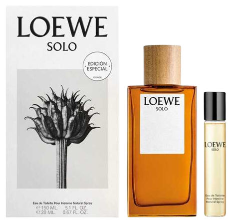 Loewe Solo Eau de Toilette Vaporizzatore 150 ml+Mini 20 ml