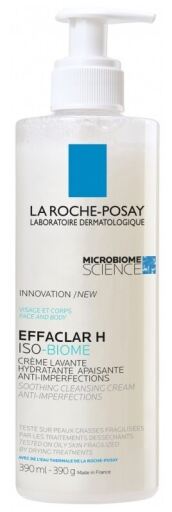 La Roche Posay Crema Detergente Idratante Effaclar H Iso-Biome