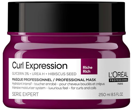 L'Or&eacute;al Professionnel Maschera idratante intensiva Curl Expression 250 ml