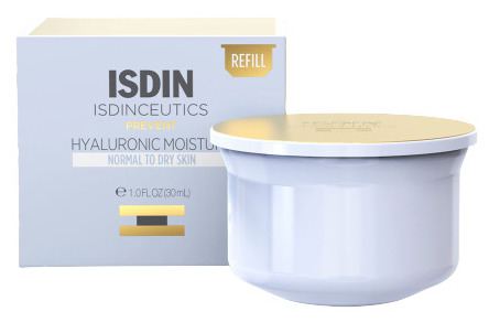 Isdin Isdinceutics Hyaluronic Moisture Normale/Secca Ricarica 30 gr