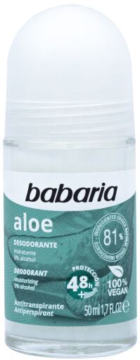 Deodorante roll-on all'aloe vera 50ml