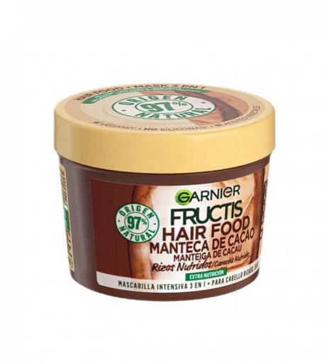 Fructis Ricci Nutriti Burro Di Cacao Maschera 3-in-1 390 ml