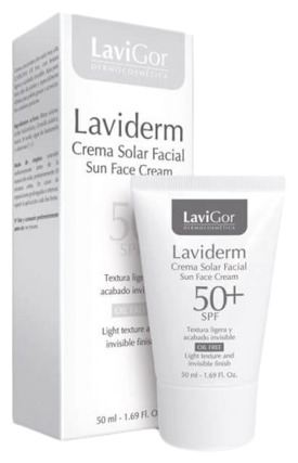 Lavigor Laviderm Crema Solare Viso SPF 50+ Senza Olio 50 ml