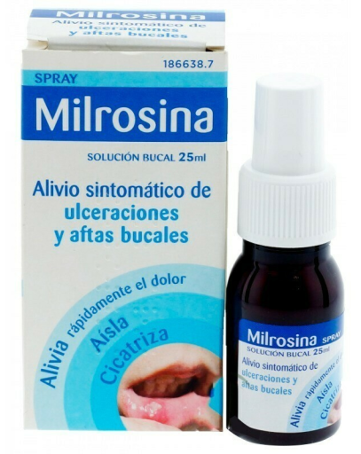Milrosine Spray Soluzione Orale 25 ml