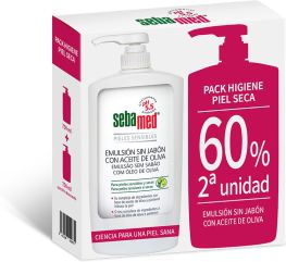 Sebamed Emulsione senza sapone all'olio d'oliva 2 x 750 ml