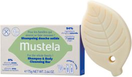 Mustela Bio Shampoo Solido per Capelli e Corpo 75 gr