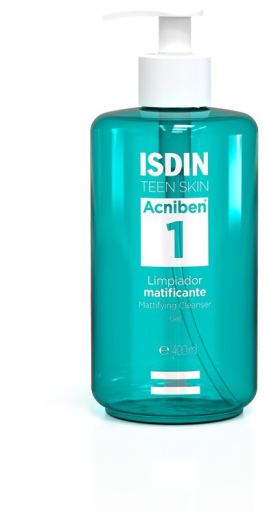 Isdin Acniben Gel Detergente Opacizzante 400 ml