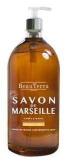 BeauTerra Sapone di Marsiglia Miele Vaniglia 1 L