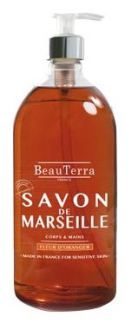 BeauTerra Sapone di Marsiglia ai Fiori d'Arancio 1 L