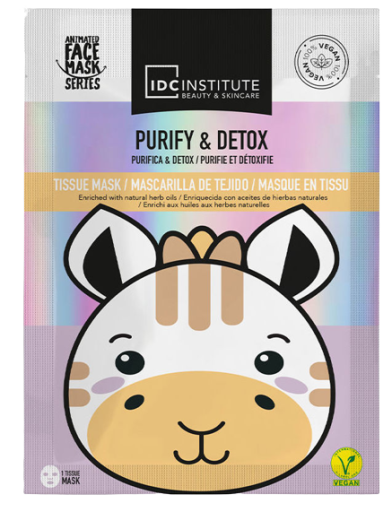 Idc Institute Maschera vegana purificante e disintossicante 1 unit&agrave;