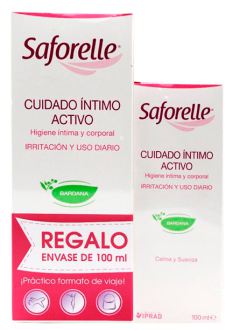 Saforelle Set per la cura intima attiva da 2 pezzi 
