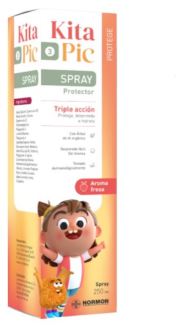 Kitapic Spray Protettivo Anti-Pidocchi al Profumo di Fragola 250 ml