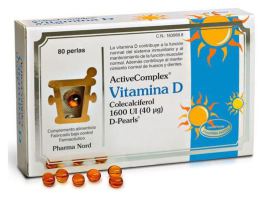 Pharma Nord Complesso Attivo di Vitamina D 1600UI. 80 capsule