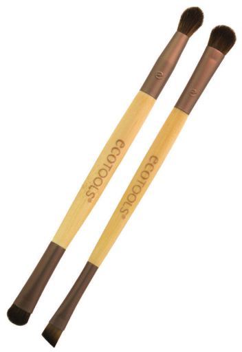 EcoTools Duo di pennelli per occhi a doppia punta