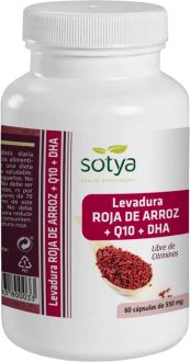 Sotya Riso rosso fermentato con Q10 e DHA 550 mg 60 capsule