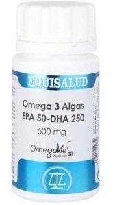 Omega 3 Alga Epa50-Dha250 500 mg 40 Perle
