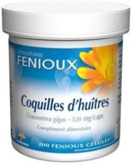 Fenioux Guscio d'ostrica Fenioux 320 mg 200 capsule