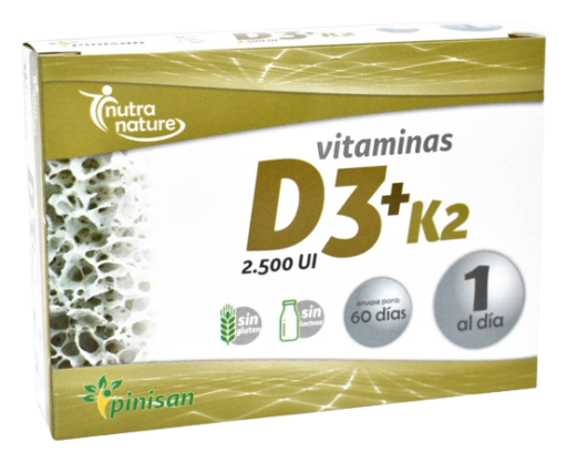 Pinisan Vitamine D3+K2 60 Capsule
