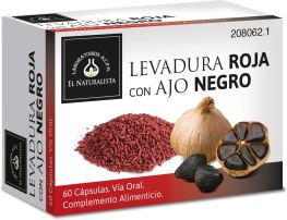 El Naturalista Riso rosso fermentato + aglio nero 60 capsule