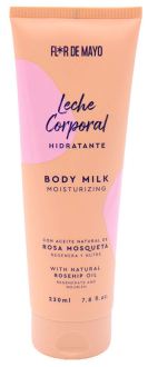Flor de Mayo Latte per il corpo alla rosa canina 230 ml