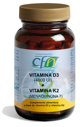CFN Vitamina D3 + K2 60 capsule