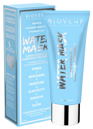 Biov&egrave;ne Maschera notte superidratante all'acqua 75 ml