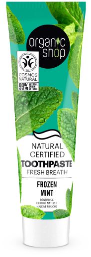 Organic Shop Menta Alito Fresco Dentifricio 100 gr