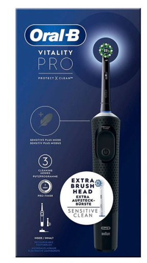 Oral-B Spazzolino elettrico Vitality Pro nero 1 unit&agrave;