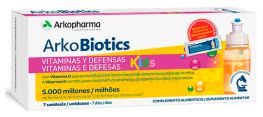 Arkopharma Arkobiotics Vitamine e Difese per Bambini 7 fiale
