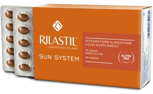 Rilastil Integratore alimentare Sun System 30 capsule
