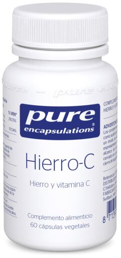 Pure Encapsulations Ferro-C 60 capsule
