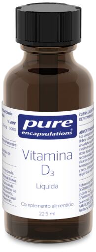 Pure Encapsulations Vitamina D3 22,5 ml