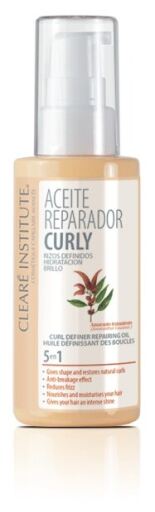 Clear&eacute; Institute Olio idratante per capelli ricci 50 ml