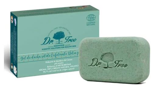Dr. Tree Gel doccia solido esfoliante 120 g