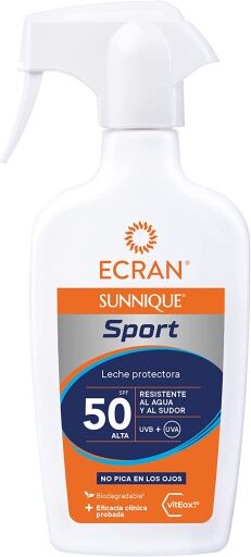 Ecran Sunnique Sport Latte Spray Protettivo SPF 50 270 ml