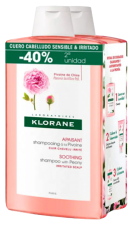 Duo Shampoo Lenitivo alla Peonia 2 x 400 ml