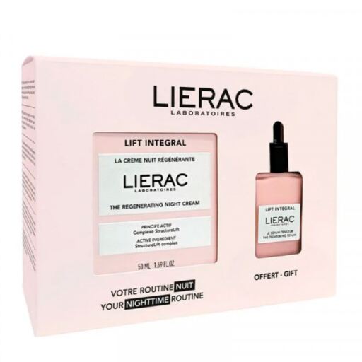 Lierac Lift Integral Crema Notte 50 ml + Siero Rassodante 15 ml