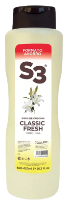 S3 Classica Eau de Cologne Fresca